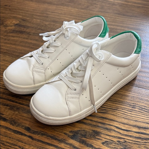 J. Crew Other - J. Crew White and Green Sneakers